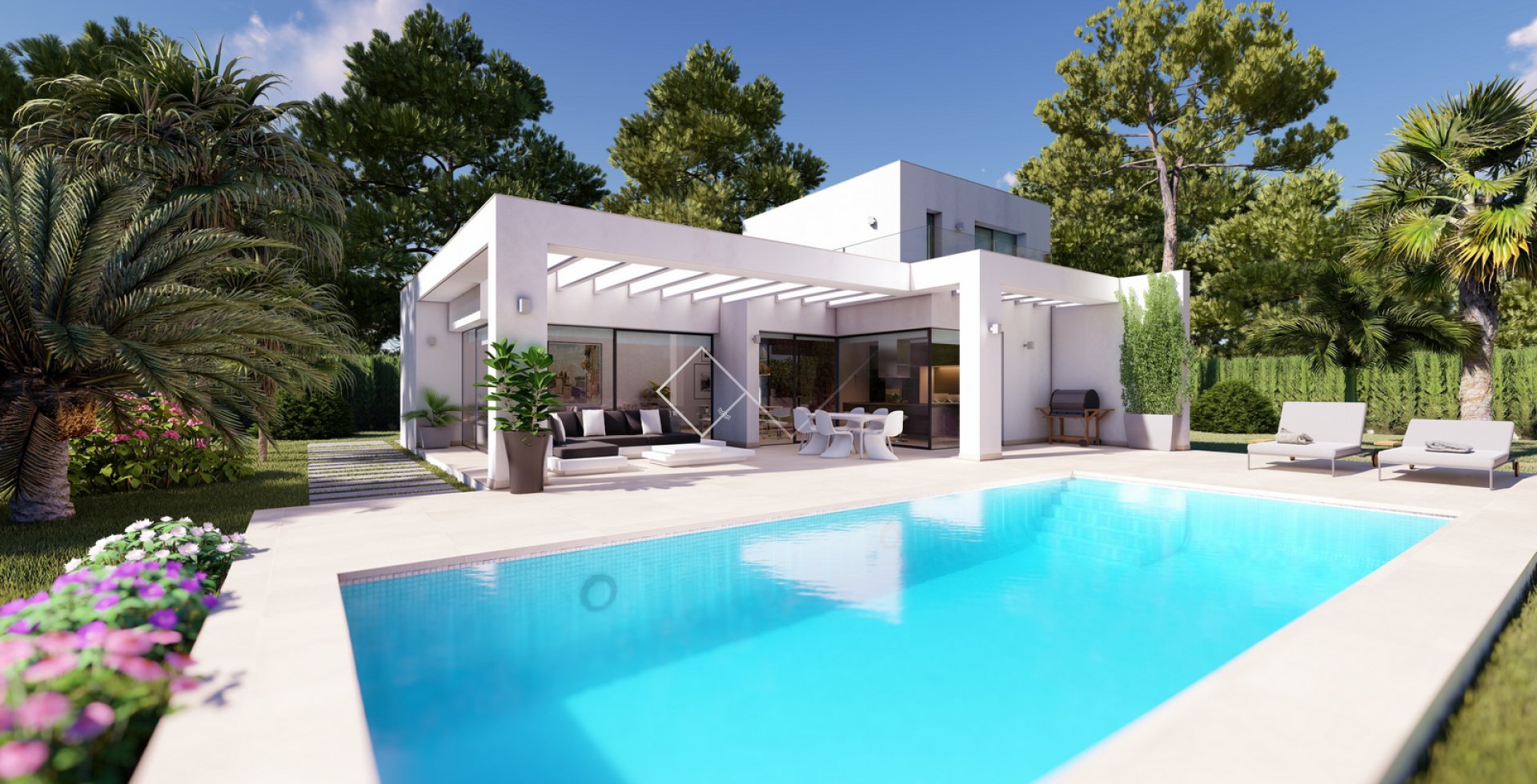 Belle villa de nouvelle construction à vendre à Moraira, Benimeit