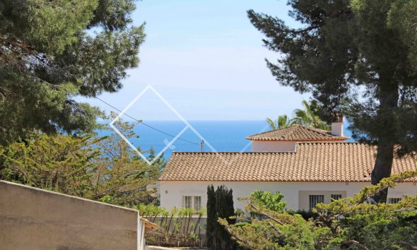 vistas al mar - Preciosa villa muy bien cuidada en venta en Punto Estrella, Benissa