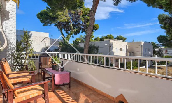 terrace 2 - Renovated apartment in Moraira, 100 m from Platgetes beach