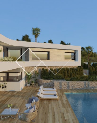 Project voor design villa in Encinas, Benitachell