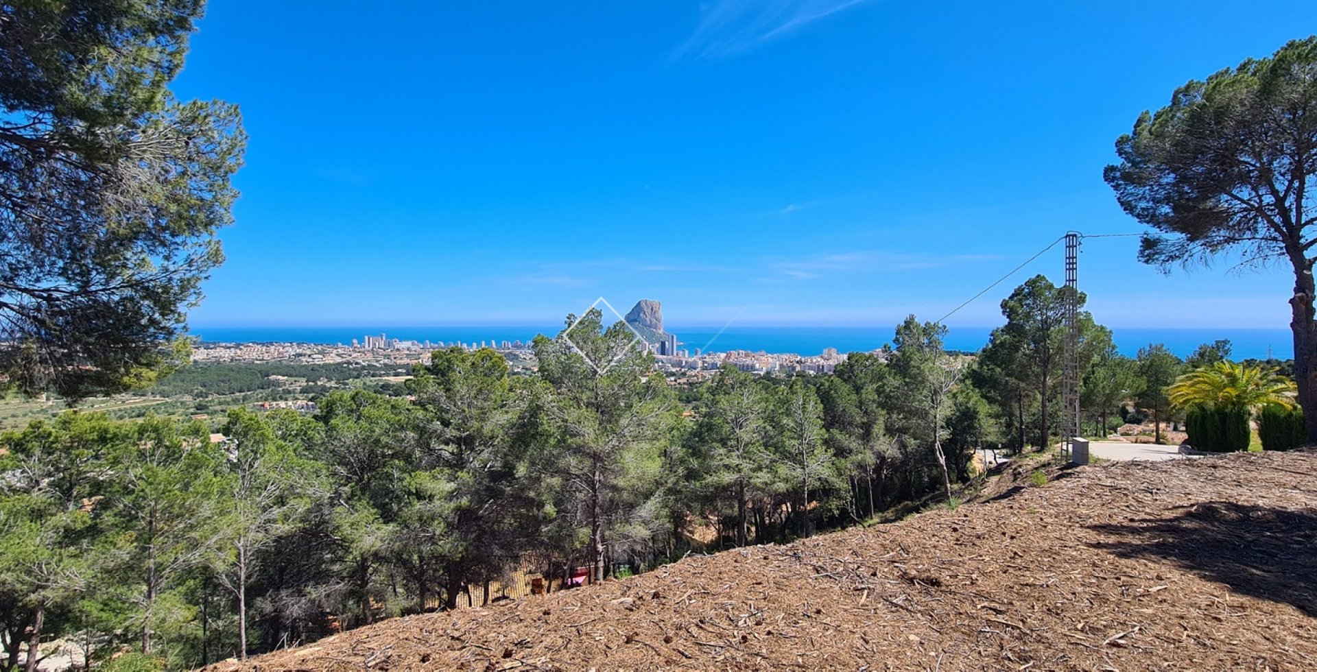 panoramic views - INVESTMENT OPPORTUNITY: 5 plots to build 5 villas in Oltamar, Calpe