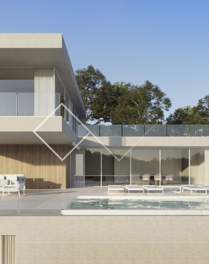 First class design villa for sale in Montemar, Benissa, sea views 