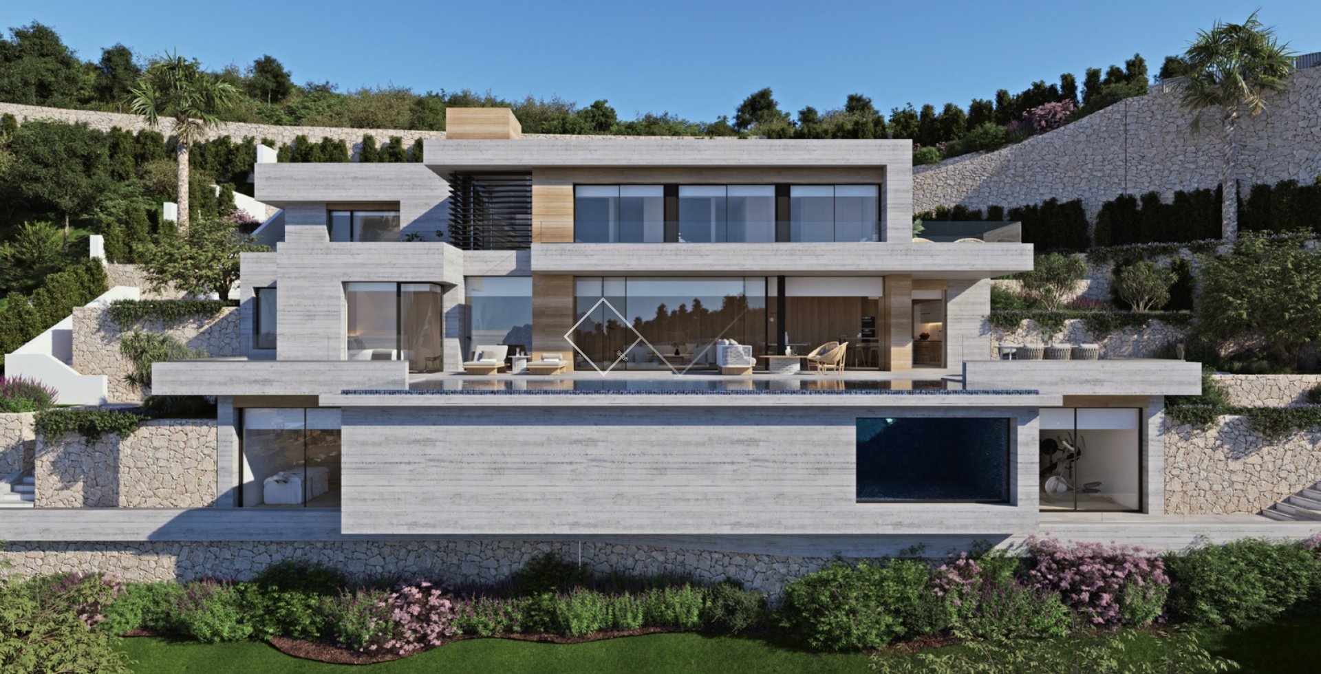 Spectaculaire moderne villa te koop in Benissa met zeezicht