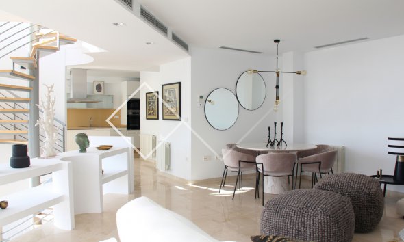 lounge - Villa te koop in Altea met geweldig open zeezicht