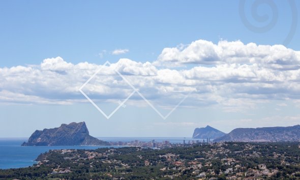 sea and mountain view - Villa for sale in Moraira with stunning sea views