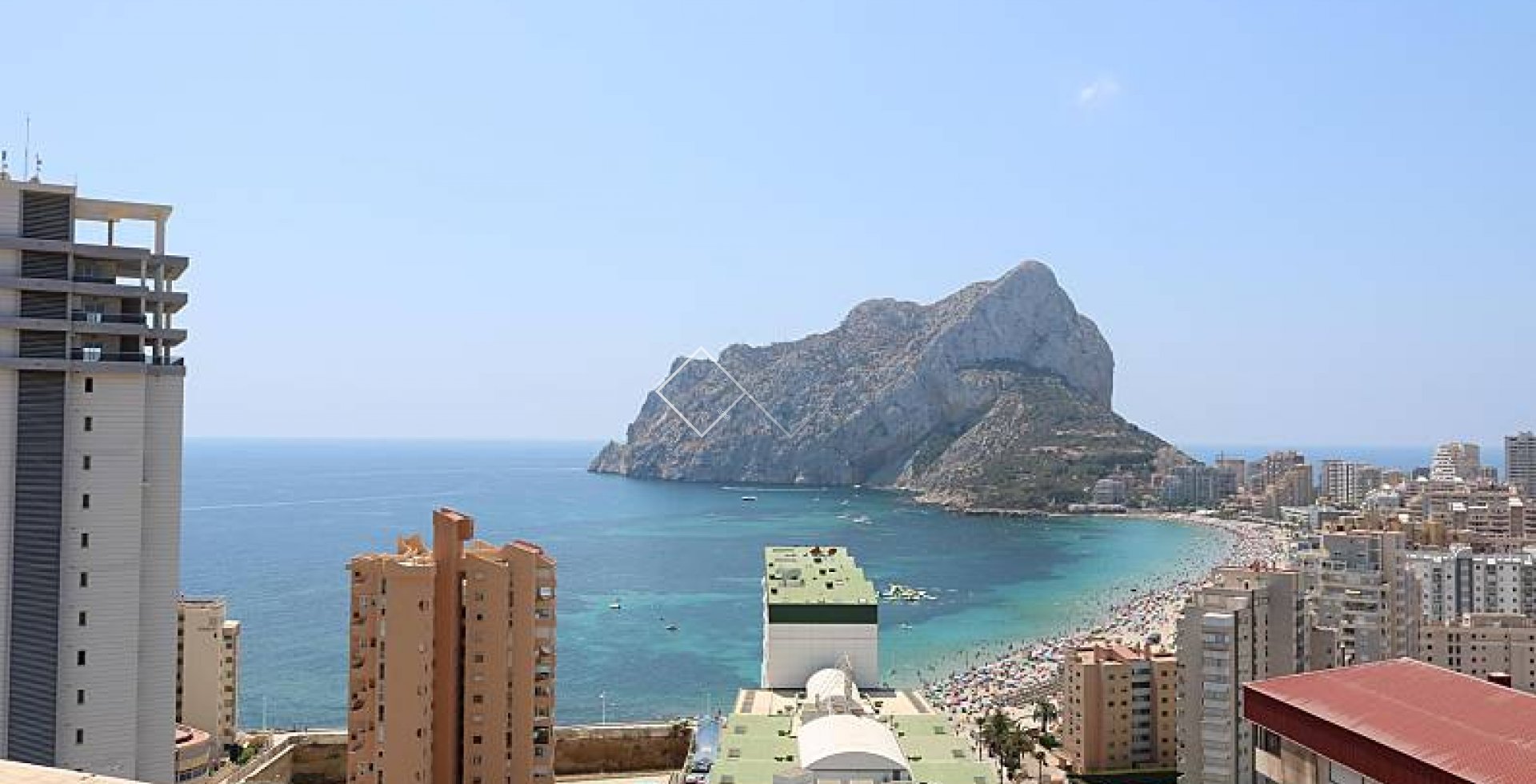 calpe views - Sea view apartment for sale in Calpe