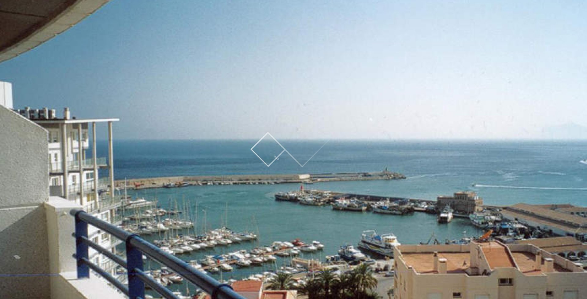 vue sur le port - Appartement à vendre à Calpe avec vue sur la mer et le port
