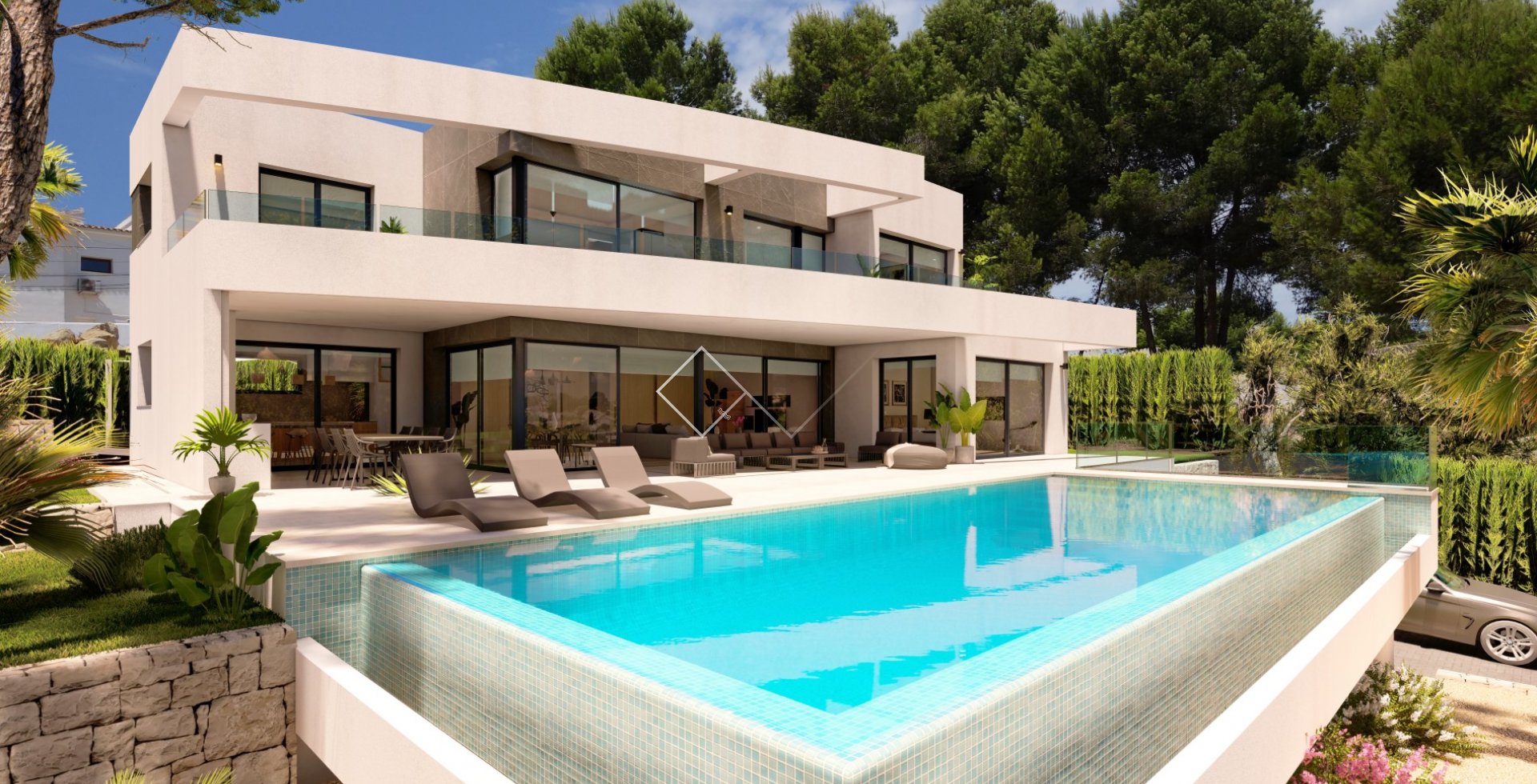 Villa de luxe mit Meerblick in Moraira zu verkaufen