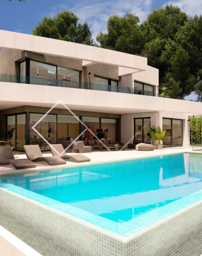 Villa de luxe mit Meerblick in Moraira zu verkaufen