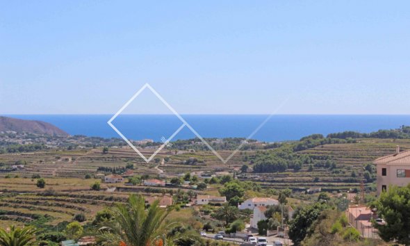 open sea views - Penthouse with sea views for sale in the heart of Teulada