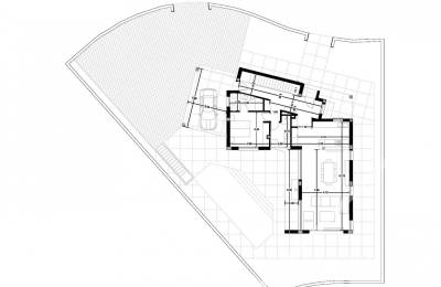 begane grond - Moderne villa te koop in Calpe, 600m van het strand